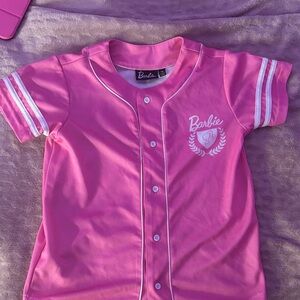 Barbie Pink Kids Jersey Shirt